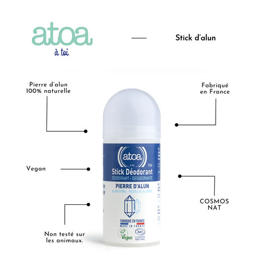 ATOA - Stick d'Alun déodorant