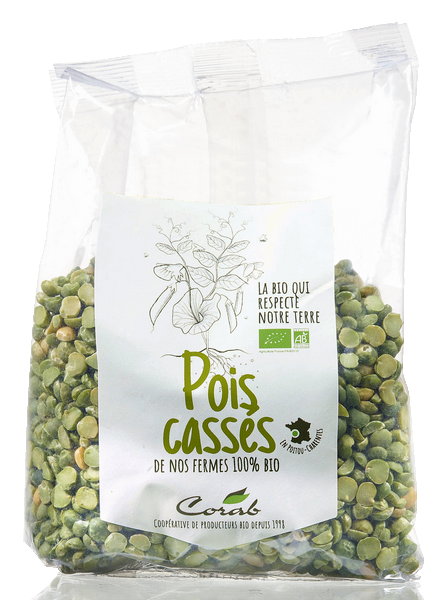 Pois cassés bio