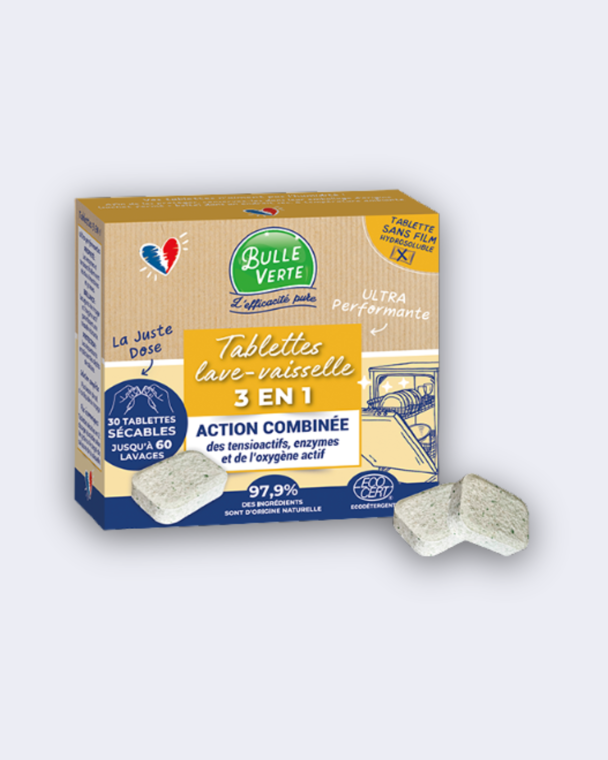 Tablettes Lave-vaisselle 3 en 1