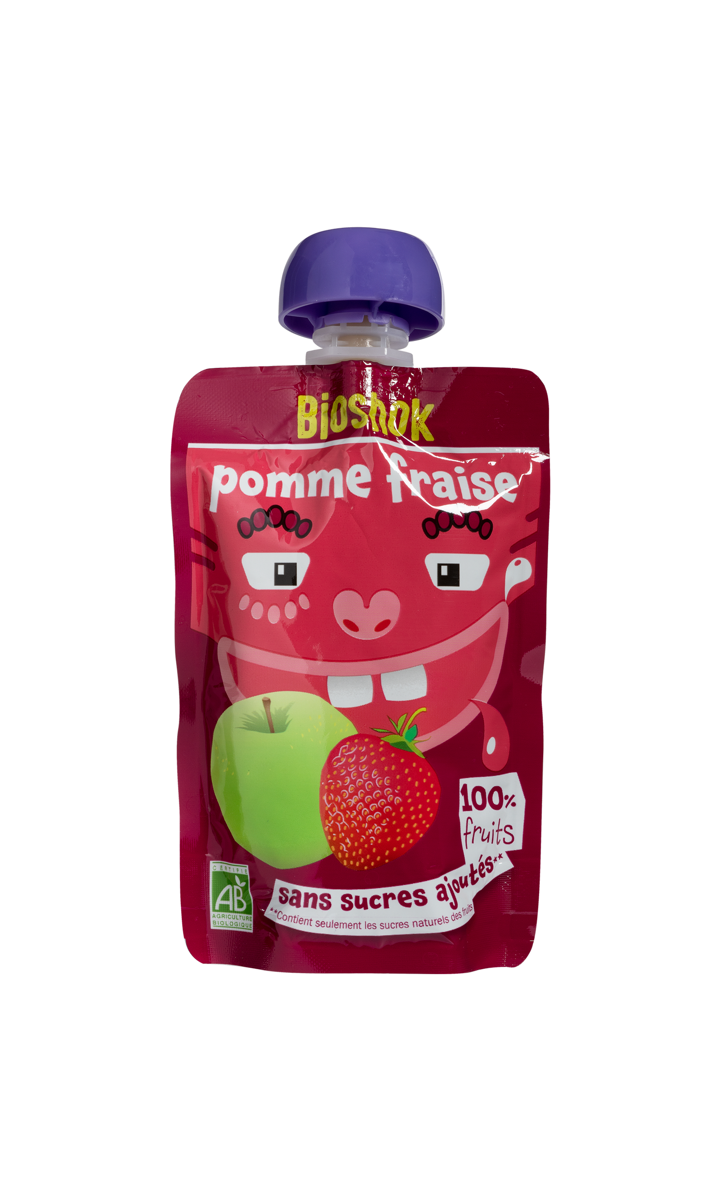 GOURDE POMME FRAISE