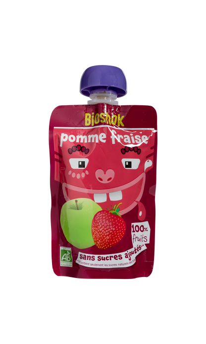 GOURDE POMME FRAISE