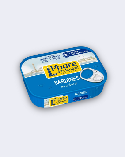 Sardines au naturel